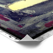 Linkerachter, verlaten poster (Hoek)