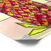 Linkerananas Poster (Hoek)