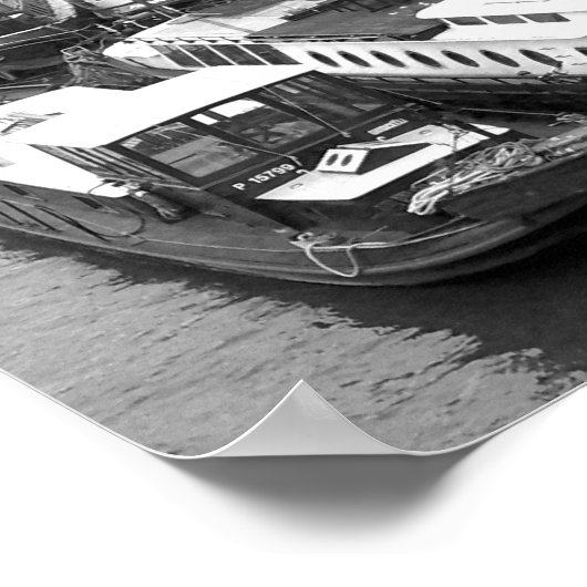 Linkerbank, Parijs Poster (Hoek)