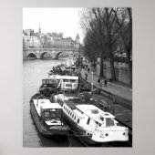 Linkerbank, Parijs Poster (Voorkant)