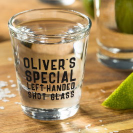 Linkerbediend Novelty Gift Funny Shot Glas