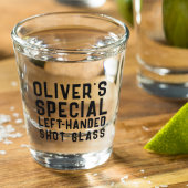 Linkerbediend Novelty Gift Funny Shot Glas