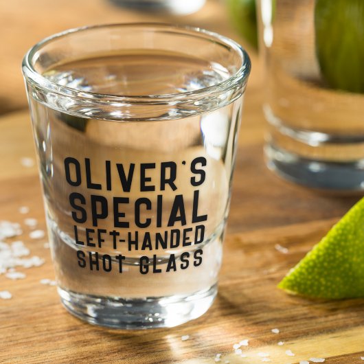 Linkerbediend Novelty Gift Funny Shot Glas