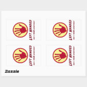 Linkerbediende Super Power Rechthoekige Sticker (Vel)