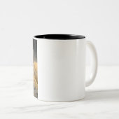 Linkerbediende tijgerMok Tweekleurige Koffiemok (Voorkant rechts)