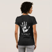 Linkercommunautair handvat Shirt van de Acupunctie (Achterkant volledig)