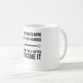 Linkergitarist Gift Lefty Guitar Player Koffiemok (Voorkant rechts)