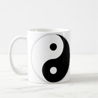 Linkergrijs Yin & Yang Koffiemok