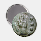 Linkerhand Aes Grave Quadrans Magneet (Voorkant / Achterkant)