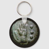 Linkerhand Aes Grave Quadrans Sleutelhanger (Voorkant)