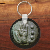 Linkerhand Aes Grave Quadrans Sleutelhanger (Voorkant)