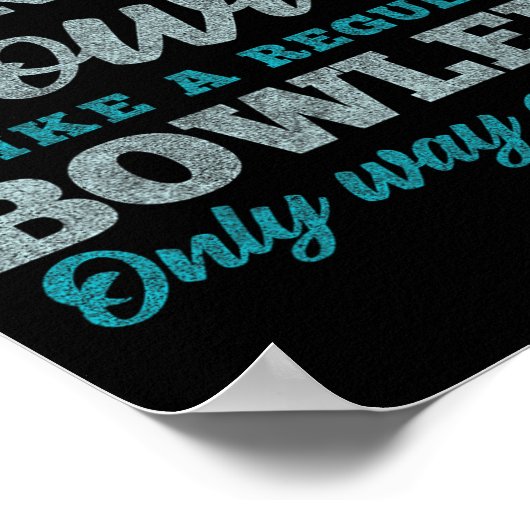 Linkerhand bowler poster (Hoek)