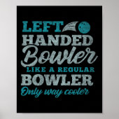 Linkerhand bowler poster (Voorkant)