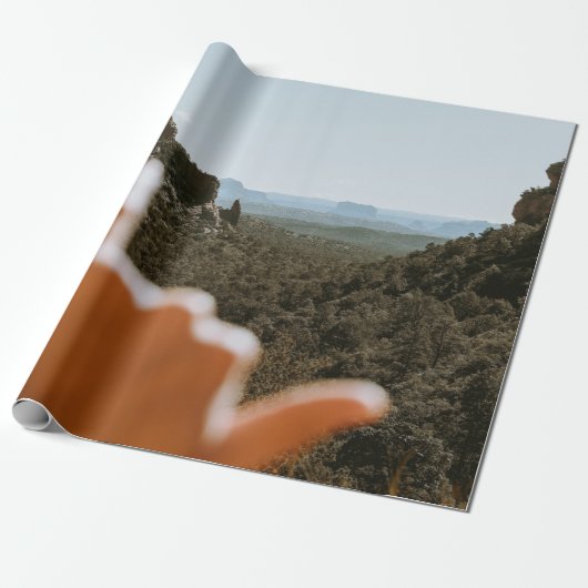 Linkerhand Cadeaupapier (Uitgerold)