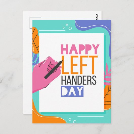 Linkerhand dag briefkaart (Voorkant / Achterkant)