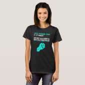 Linkerhand definitie linker linker linker handje t-shirt (Voorkant volledig)
