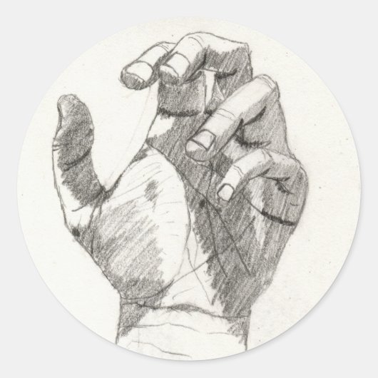 Linkerhand (detail) stickers (Voorkant)