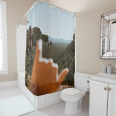 Linkerhand Douchegordijn (In situ)