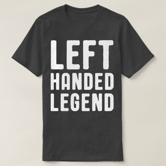 Linkerhand Grappige Linkerhand Schrijver T-shirt (Design voorkant)