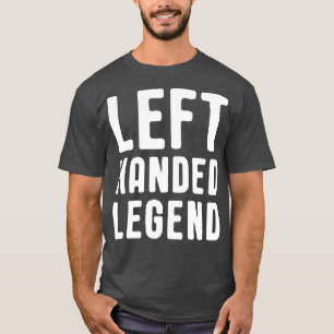 Linkerhand Grappige Linkerhand Schrijver T-shirt