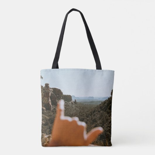 Linkerhand Tote Bag (Achterkant)