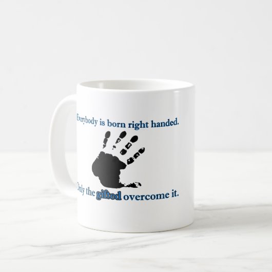 Linkerhandbediende Mok (Voorkant links)