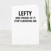 Linkerhandgeschenken | Linkerlinkse lafheid links  Kaart (Voorkant)