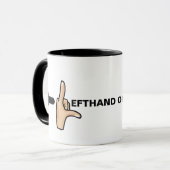 Linkerhandige grafische L-Mok Mok (Voorkant links)