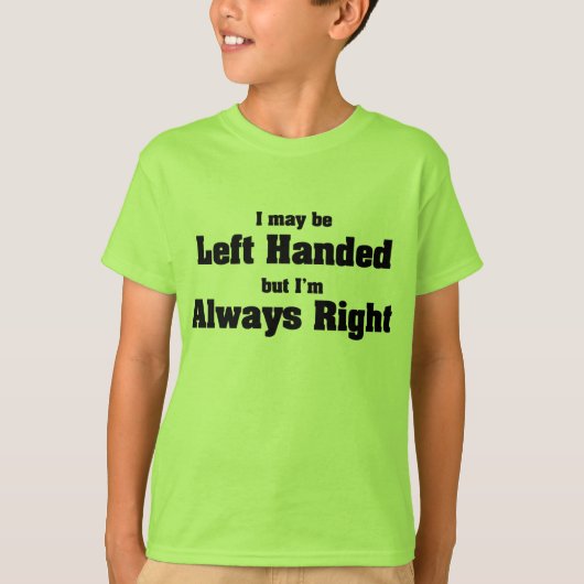 Linkerhandleiding T-shirt (Voorkant)