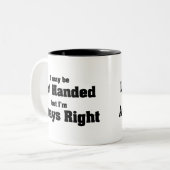 Linkerhandleiding Tweekleurige Koffiemok (Voorkant links)