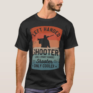Linkerhandschoen zoals een rechtse handgreep t-shirt