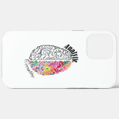 Linkerhersenhelft rechter-hersenanalyse creatief b Case-Mate iPhone case (Achterkant (horizontaal))
