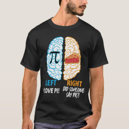 Linkerhersenhelft rechterhersenhelft t-shirt