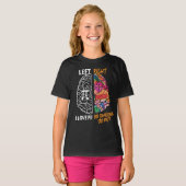 Linkerhersenhelft rechterhersenhelft t-shirt (Voorkant volledig)