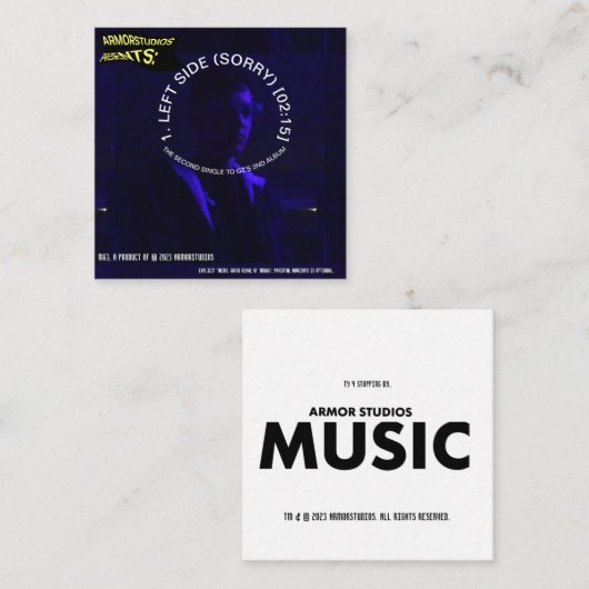 LINKERKANT (SORRY) [speciale editie] Informatiekaartje (Voorkant / Achterkant)