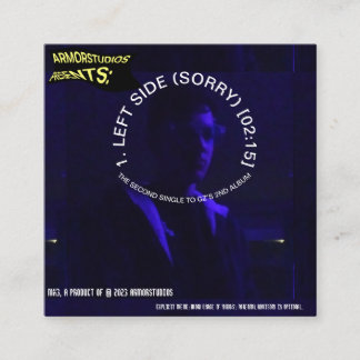 LINKERKANT (SORRY) [speciale editie] Informatiekaartje