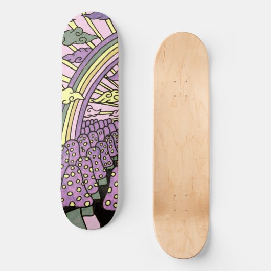 Linkerpaneel Shirum Kingdom Persoonlijk Skateboard (Voorkant)