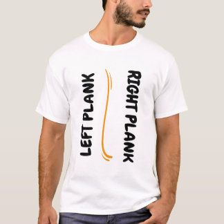 Linkerplaat rechts t-shirt