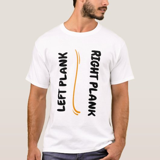 Linkerplaat rechts t-shirt (Voorkant)