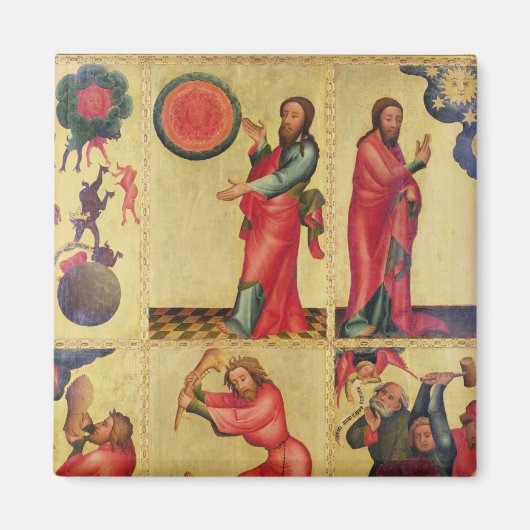 Linkervleugel van het hoge altaar van St. Peter's Magneet (Voorkant)