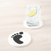 Linkervoet Zandsteen Onderzetter (Zijkant)