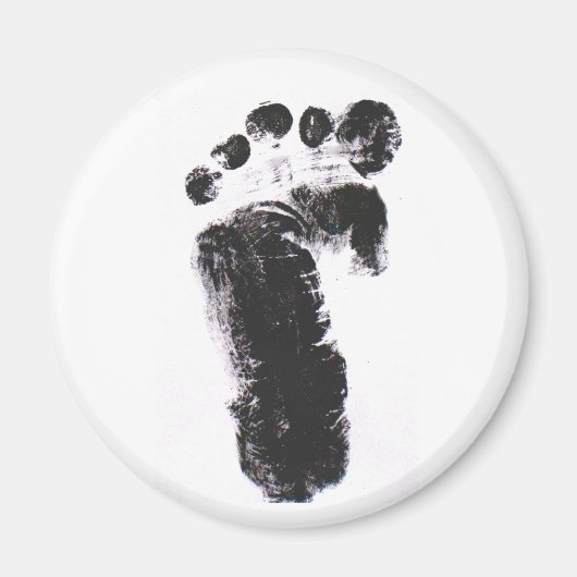 Linkervoetafdruk Magneet (Voorkant)