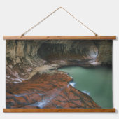 Linkervork | Nationaal Park Zion, Utah Hangend Wandkleed (Voorkant)