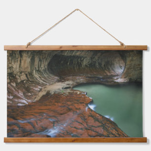 Linkervork   Nationaal Park Zion, Utah Hangend Wandkleed