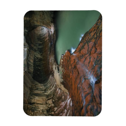 Linkervork | Nationaal Park Zion, Utah Magneet (Verticaal)