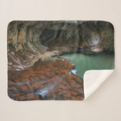 Linkervork | Nationaal Park Zion, Utah Sherpa Deken (Voorkant (horizontaal))