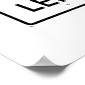 LINKERZIJDE BEWAREN POSTER (Hoek)