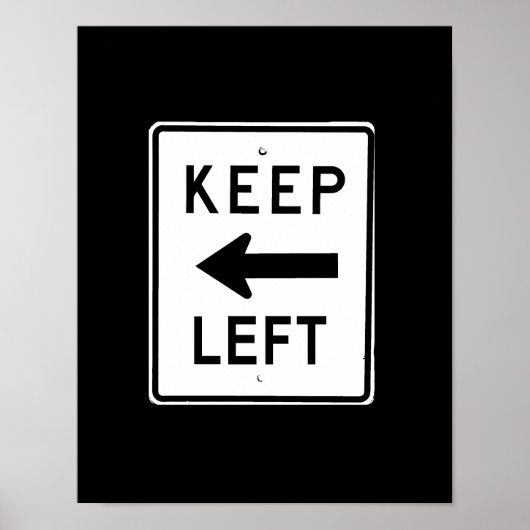 LINKERZIJDE BEWAREN POSTER (Voorkant)