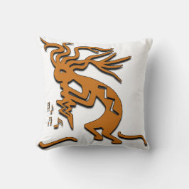 Linkerzijde Kokopelli Musician Kussen