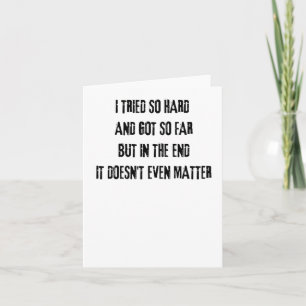 Linkin Park met iconische teksten die ik zo hard e Kaart